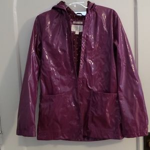 Purple rain jacket